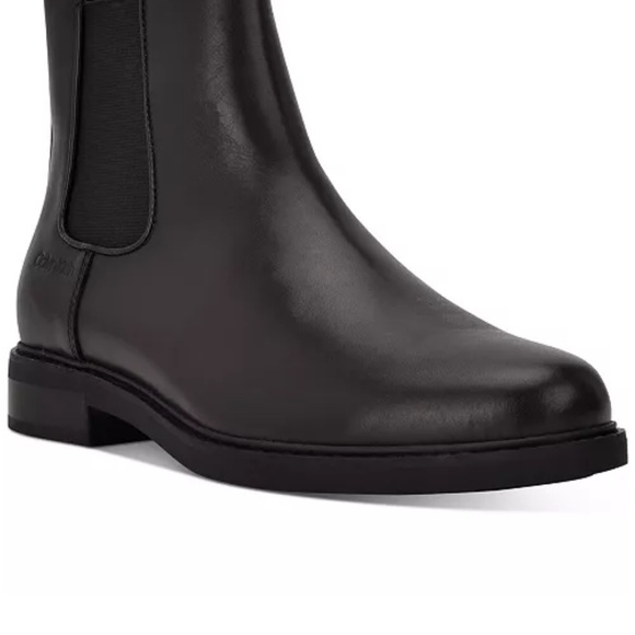 Calvin KleinMen's Fenwick Pull On Chelsea Boots Size 7M